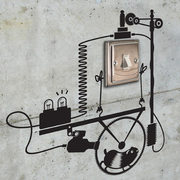 Новинка,   приспособа останавливающая счетчик электроэнергии и газа.