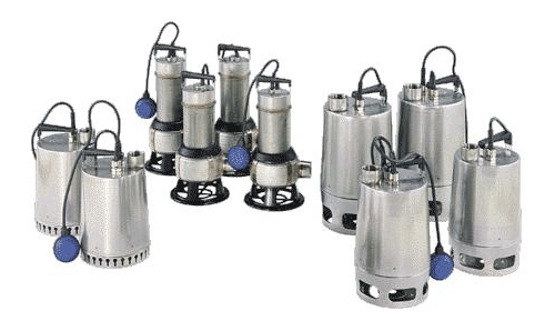 Насоси для дренажу і каналізації Grundfos.