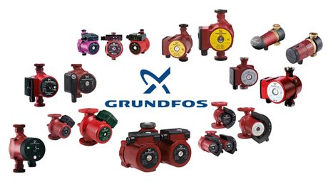 Насоси Grundfos для опалення та гарячого водопостачання