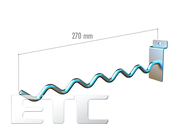 Вешалка для одежды, торговое оборудование