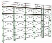 Строительные леса рамные облегченные, крестовые