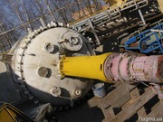 Реактор аппарат СЕРН-6, 3м3 синяя ємаль с мешалкой + мотор редуктор