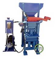 Гидравлический пресс для производства кирпича Lego